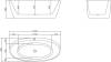 Акриловая ванна BelBagno BB404-1700-800 170x80 фото 3