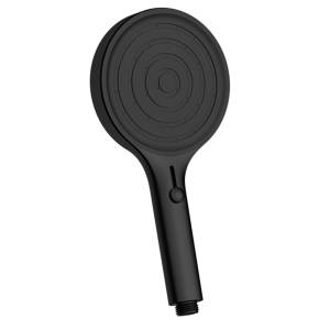 Душевая лейка AQUAme AQM8503MB Ø135 мм, 4 режима, слайдер, Черный