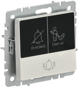 Кнопка звонка IEK Brite BR-V14-2-10-K36 жемчуг