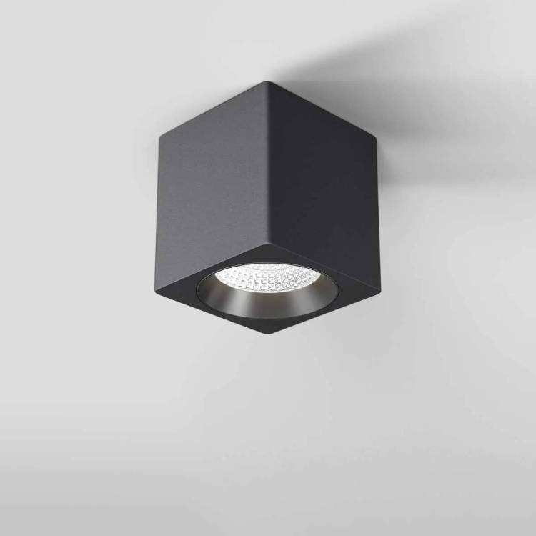 Потолочный светодиодный светильник Elektrostandard Matrix 25051/LED 9W 4000К черный
