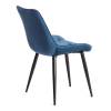 Стул Tetchair Abruzzo (mod. 8060) 19235 синий (HLR 63)/черный 54x62x83 фото 3