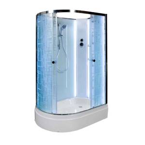 Душевая кабина AvaCan EM2712RNLED с подсветкой, 120x80x210