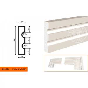 Молдинг LepninaPlast МВ-135/1 200x3x13.5