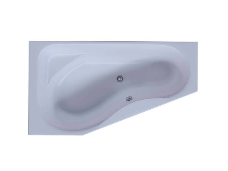 Акриловая ванна Aquatek Медея MED180-0000037 170x95 L, вклеенный каркас