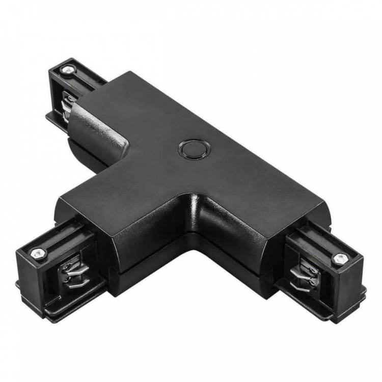Коннектор T-образный Lightstar Barra Black 504137