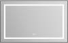 Зеркало BelBagno Kraft SPC-KRAFT-1085-685-TCH-WARM-NERO черное, с подогревом фото 4