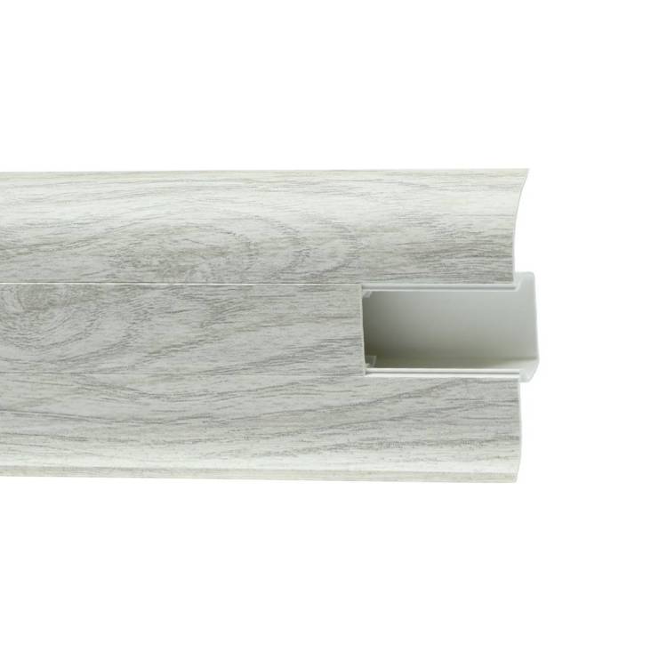 Напольный плинтус Royce 836 Дуб Веронский 2200x58x20