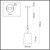 Подвесной светильник Odeon Light Classic 5040/1A фото 2