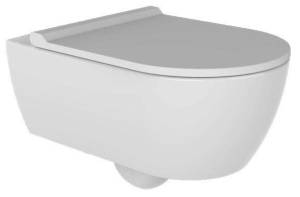 Унитаз подвесной beWash Melville HRKA052N3VP1W5SZ0 безободковый, с форсункой биде