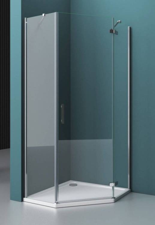Душевой уголок BelBagno Kraft P-1-90-C-Cr-R