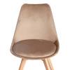 Стул Tetchair Tulip Soft (mod. 053V) 21410 Бежевый (HLR 12)/натуральный фото 6