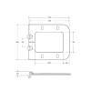 Комплект Belbagno Due BB3103CHR/SC/BB002-80/BB018-GV-BIANCO кнопка белая фото 19