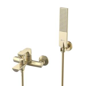 Смеситель для ванны Lemark Ursus LM7214BG золотой