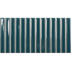 Керамическая плитка WOW Sweet Bars Peacock Blue 12.5x25
