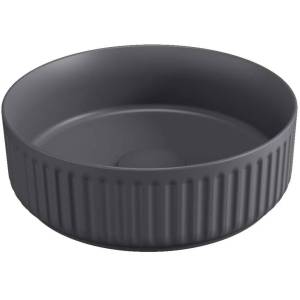 Раковина Isvea Infinity Ion 10NF66036SV-2С антрацит матовый, 36 см