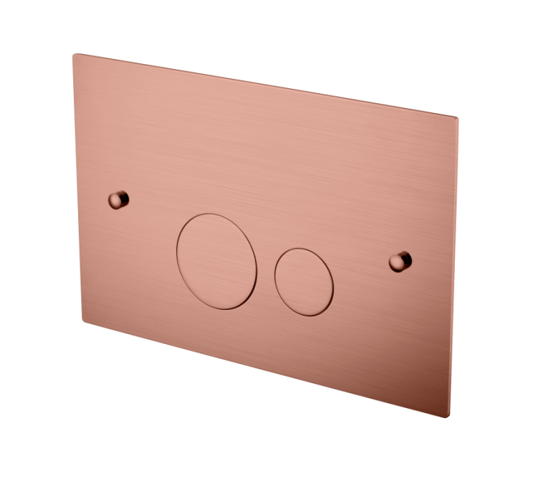 Кнопка смыва Boheme 648-CB ультраплоская, Copper Brushed
