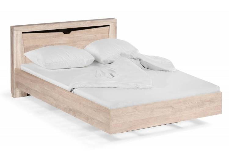 Кровать Woodville Магантия 564779 дуб баррик с ПМ 160x200