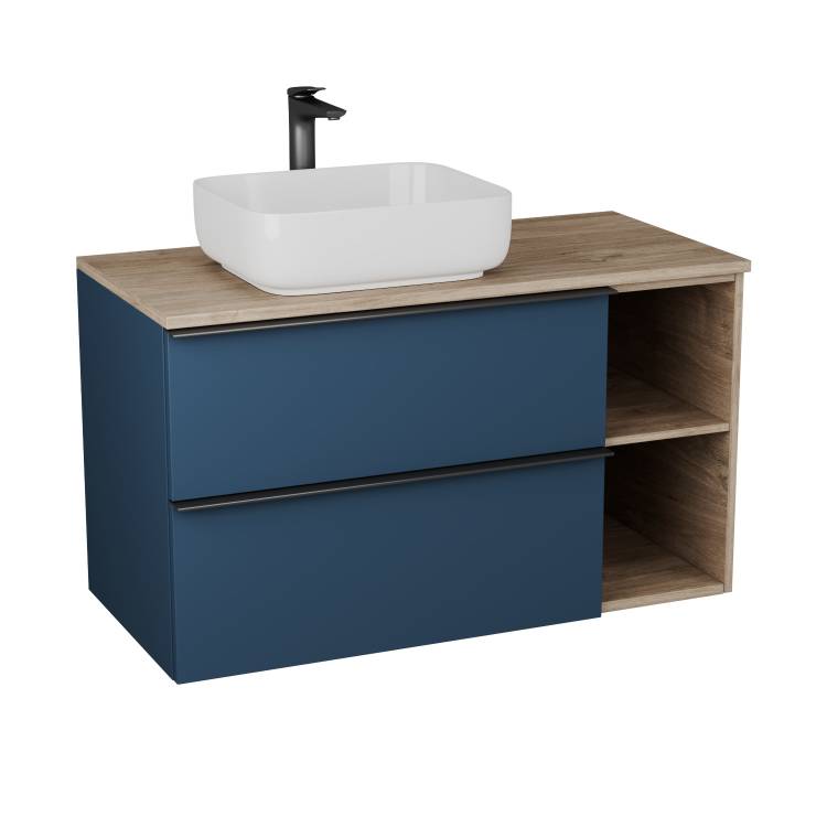 Тумба под раковину Veneciana Sangro 100 510012 индиго матовый