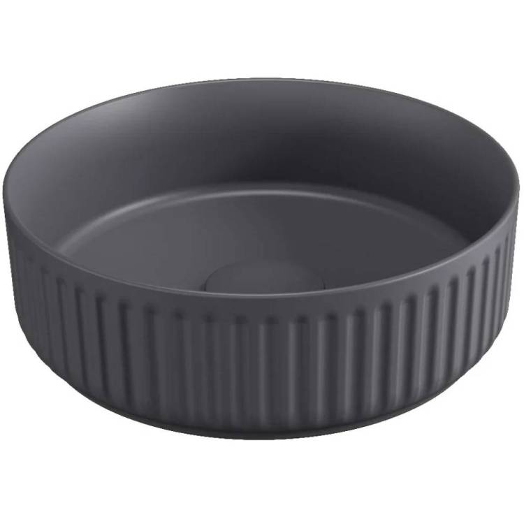 Раковина Isvea Infinity Ion 10NF66036SV-2С антрацит матовый, 36 см
