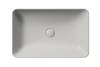Раковина GSI Nubes 903617 серый матовый, 60x38 фото 2