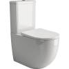 Унитаз-компакт Ceramica Nova Mia Rimless CN1801 безободковый, с крышкой-сиденьем микролифт