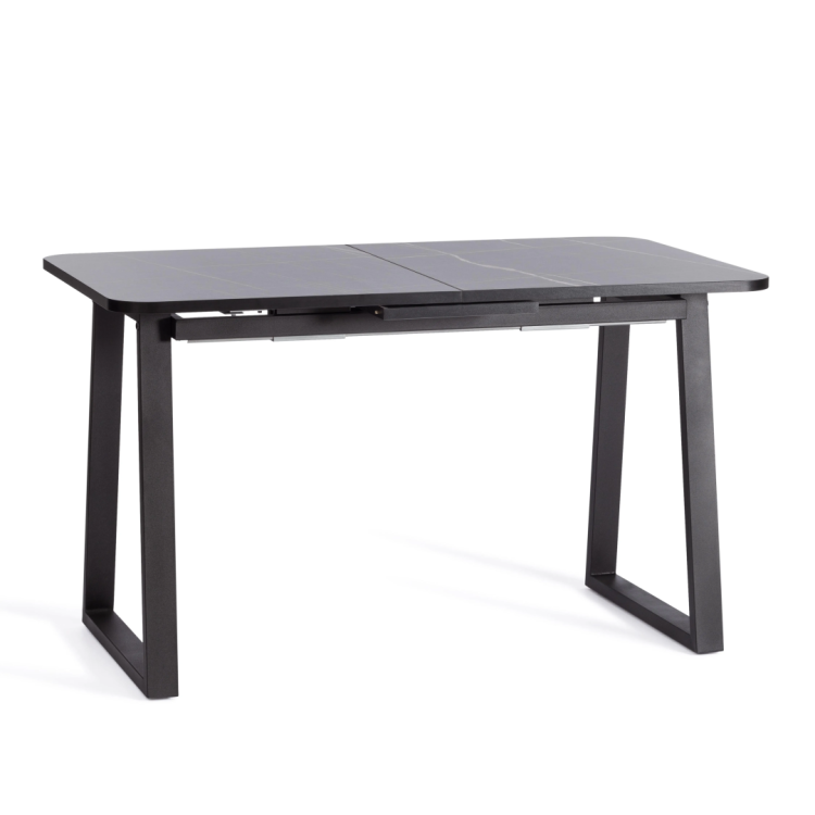 Стол Tetchair Maltido 20627 мрамор чёрный/чёрный 75x75x130