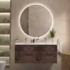 Тумба с раковиной BelBagno Etna 120 для двоих, rovere moro, раковина BB-8099-120-2 фото 10