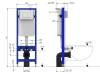 Система инсталляции для унитазов Allen Brau Pneumatic Slim 9.11102.20 фото 2