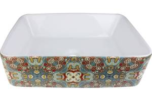 Раковина-чаша Bronze de Luxe Cozy 1237V 480х370х130, мультиколор