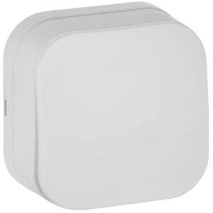 Выключатель 1-клавишный IEK Glory EVH10-K01M-10 белый матовый