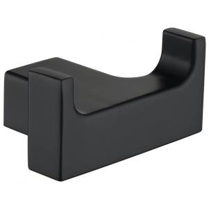 Крючок Grocenberg AC0018BL двойной, черный