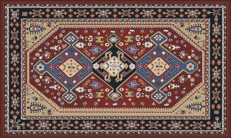 Фреска Ortograf Arabesque 33433 Ornamo Филиграна FM-F