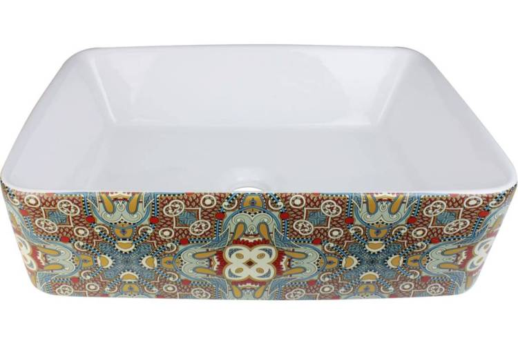 Раковина-чаша Bronze de Luxe Cozy 1237V 480х370х130, мультиколор