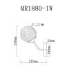 Бра MyFar Camilla MR1880-1W фото 2
