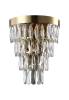 Бра Crystal Lux Abigail AP3 Gold/Transparent