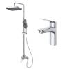Душевой комплект BelBagno Due DUE-DOCM/LVM-CRM хром