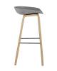 Набор из 2 барных стульев Stool Group Libra 8319 GREY X2 серый фото 4