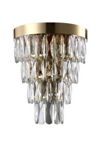 Бра Crystal Lux Abigail AP3 Gold/Transparent
