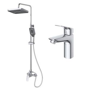 Душевой комплект BelBagno Due DUE-DOCM/LVM-CRM хром