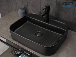 Раковина Gid Geométrico Bm9550 53364 черная матовая, 50x40x11