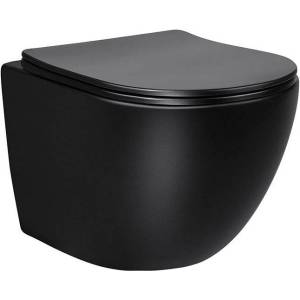 Унитаз подвесной Vincea Globo VT1-14SMB черный