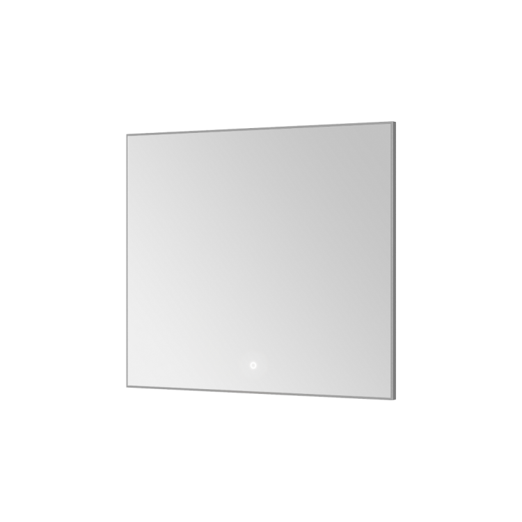 Зеркало Armadi Art 543-080-CR с подсветкой, сенсором и антизапотеванием, 80x70 см, Chrome