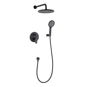 Душевой комплект Black&White UK8311B 8311BUK Matt Black