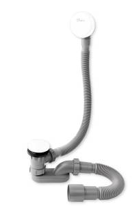 Слив-перелив Delice Elite DLR000018 белый глянцевый