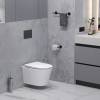 Унитаз подвесной Taliente Altamarea T3 AL65003 безободковый, с сиденьем микролифт фото 6