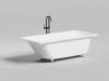 Ванна из искусственного камня Salini Orlanda S-Sense 170х80, глянцевая фото 2