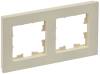 Рамка 2-постовая IEK Brite BR-M22-51-K10 бежевый