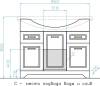 Мебель для ванной Style Line Олеандр-2 100 Люкс, белая фото 18