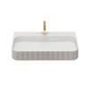Раковина Vincea Solid Surface VWB-6SG75MW из искусственного камня, 750x460x120, подвесная, цвет белый матовый фото 4