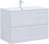 Тумба с раковиной Aquanet Терра 00313235 90 белый матовый